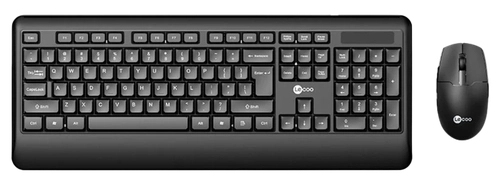Kit Teclado e Mouse Sem Fio - Lecoo - KW202