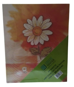 Álbum 10X15 P/200F. Margarida WB-46200-582 folhas branca transparente