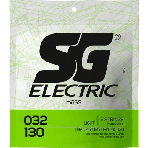 Encordoamento Para Baixo 6 Cordas 0.32 Light Sg