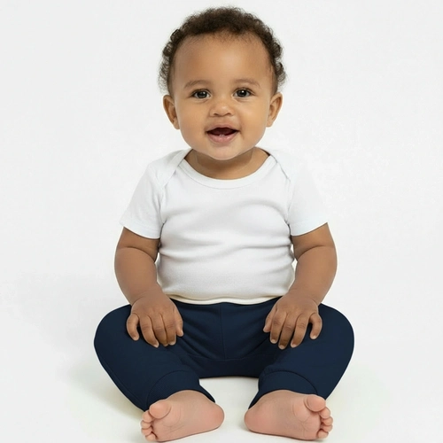 Mijão 100% Algodão Bebê Taita Unissex - Azul Marinho