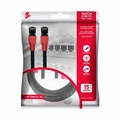 Cabo Patch Info - Patch Cord Cat7 Ftp 600 Mhz / 10 Gbps - 5m - Vermelho