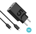 Carregador Motorola Turbo Power 50w - Cabo Usb-c - Cor Preto