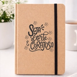 Moleskine Cristão “Seja Forte & Corajosa”