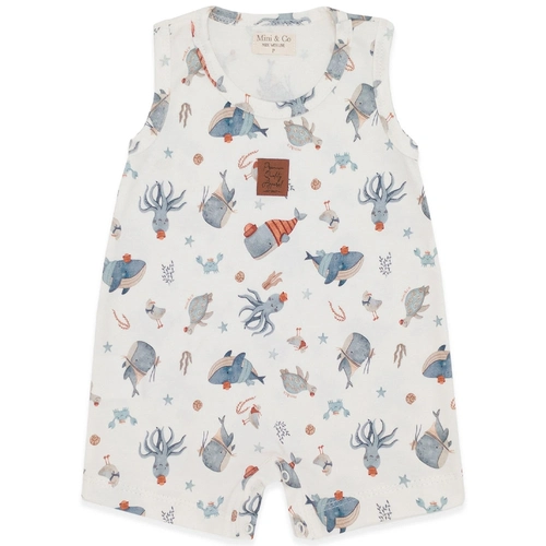 Macacão Regata Estampado Suedine Masculino – Mar