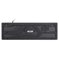 Teclado Usb Multimidia Slim Chocolate Teclas Redondas Led Branco 1.8m - Tc200