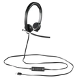 Headset Logitech H650e Stereo Usb Vc 981-000518