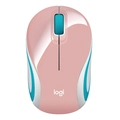 Mini Mouse Logitech M187 Rosa Sem Fio 910-005364-c