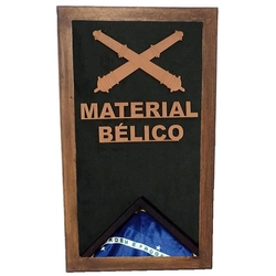 Quadro Moldura Decorativa (Material Bélico)