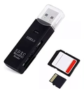 Leitor de Cartão 3.0 Usb 5.0 Gbps 1-(Micro Sd Sdhc Scxc)  2-(Sd SDhc Sdxc Mmc II Rs Mmc) A-HUB06 - Sate
