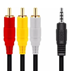 Cabo P2 P/ 3rca 1.8m - Xc-p2-3rca