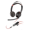 Headset Poly Blackwire 5220 Stereo Usb-a - 80r97aa