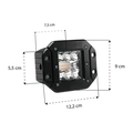 Farol De Embutir Tarponn Tp-6052 Led Qd Dual Color 960v