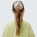 Blusa Oversized + Scrunchie Hering Feminina - Verde