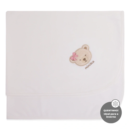 Cobertor com Forro Microsoft e Malha Feminino - Brinquedos Femininos