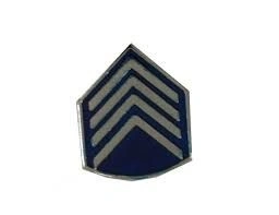 Divisa de Casquete/ Bibico Metal 2° Sargento PM (Unidade)