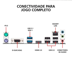 Placa Mãe Asus TUF H310M-Plus Gaming/BR, LGA 1151 Chipset Intel H310 - OpenBox