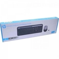 Kit Teclado e Mouse Sem Fio HP CS500 Preto