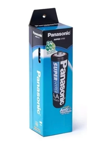 Pilha AA Panasonic c/52 unidades. Comum