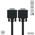 Cabo de Vídeo Vga 3+6 15 Pinos Macho para Vga 3+6 15 Pinos Macho 28awg Puro Cobre 30 Metros - Pvm36-30