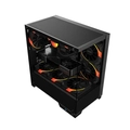 Gabinete Gamer Pcyes Forcefield Twr Black Vulcan - Gfftwrbv