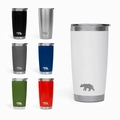 Copo Térmico Tumbler 20 OZ 591ml com Tampa - QGK (Branco)