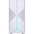 Gabinete Gamer Fortrek Mid Tower Holt Rgb Branco