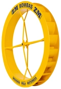 Roda d’água 1,80 x 0,25 metro - diâmetro 39,3mm