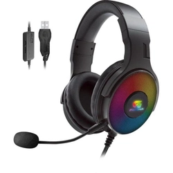 Headset Gamer Fortrek Cruiser 7.1 usb Rgb Preto g