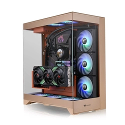 Gabinete Gamer Thermaltake Cte E550 TG, Laterais de Vidro, mid-Tower, Sem fans, Gravel Sand - CA-1Z8-00MGWN-00