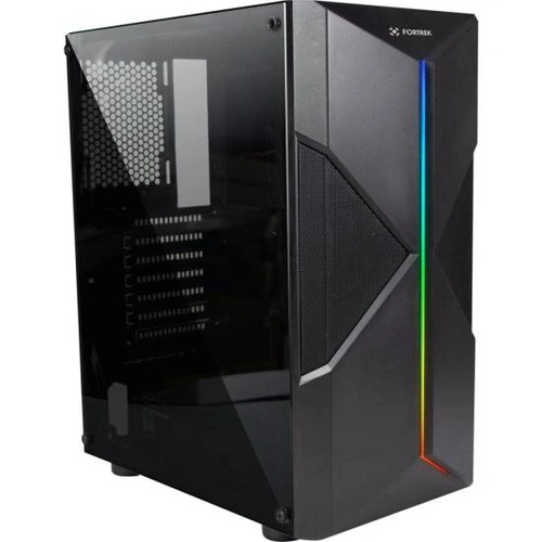 Gabinete Gamer Fortrek Holt Mid Tower Rgb Preto