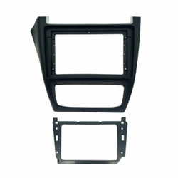 Moldura Fiamon 9 Flutuante Vw Fox/crossfox - Preta