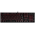 Teclado Mecânico Redragon Mitra Single Color, Com Fio, ABNT2, Switch Vermelho, Preto - K551-1 (PT-RED)