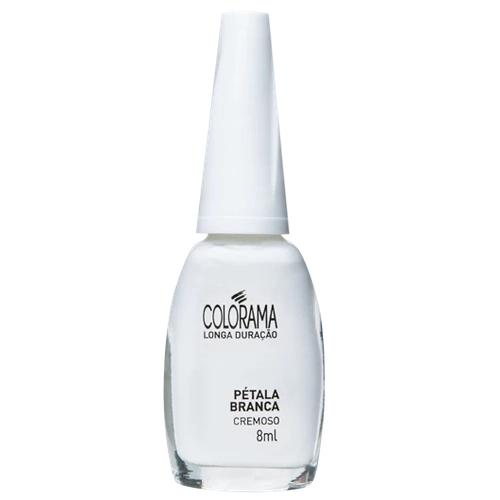 Esmalte Cremoso Colorama Pétala Branca 8ml