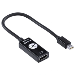 Adaptador Vinik Mini Displayport 1.2v x Hdmi Ativo 4K 20cm - Mdphdmi-a20
