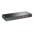 Switch Não Gerenciável C/ 16p 10/100mbps Poe+ e 2p Gigabit Tl-sl1218p Smb