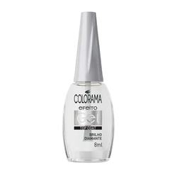 Esmalte Colorama Efeito Gel Top Coat Brilho Diamante 8ml