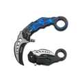 Faca Karambit Caveira (Azul)