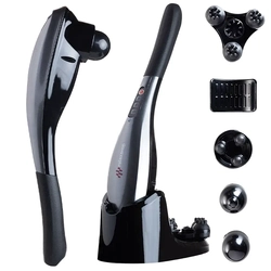 Massageador Elétrico Corporal Sem Fio Profissional Easy Pro Relaxshop – Alta Potência para Massagem em Costas, Pernas e Relaxamento Muscular
