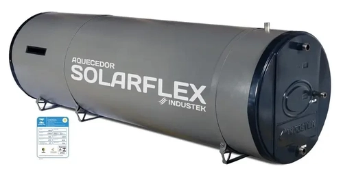 Aquecedor Solar Flex - 600L Alta Pressão 40mca - Inox 304 - Industek