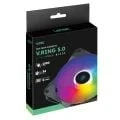 FAN/COOLER GAMER PARA GABINETE V.RING 5.0 FULL BLADE 120MM - LED FIXO 5 CORES - VRINGFBFX5 - VINIK