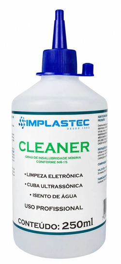 Cleaner para Limpeza Eletrônica 250ml Com Bico Aplicador