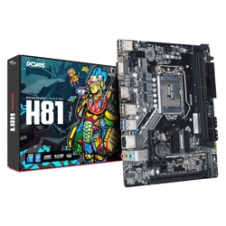 Placa Mãe LGA 1150 Pcyes H81 Ddr3