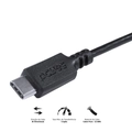 Cabo Usb-C Tipo-C x Mini USB-B 2.0 Pcyes 1 Metro Preto - PUCMBP-1