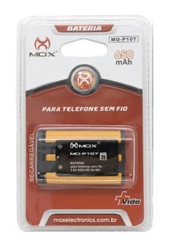 Bateria P107 / 35 Mox 3.6V 650mAh com 1 unidades.