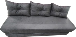 SOFA CAMA S/ENCOSTO 3 ALMOFADAS NASOLY