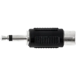 ADAPTADOR RCA FEMEA PARA P2 (3,5MM) MONO - HA037 - HYX