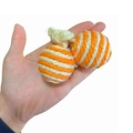 Brinquedo Bola Dupla em Sisal para Gatos