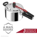 Panela De Pressão Clock Original+ Fechamento Interno 3l