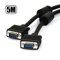 Cabo Vga Info - Vga Macho + Vga Macho - C/ Filtro - Preto - 5m