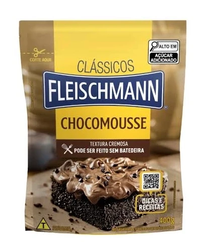 Mistura Para Bolo Sabor Chocomousse Fleischmann 400g